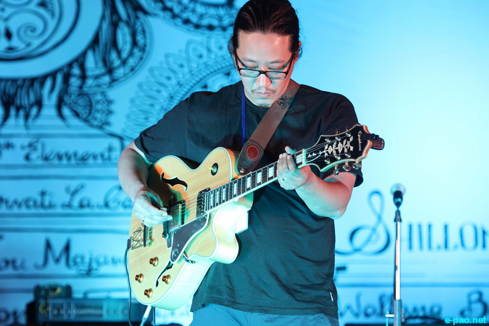 Artist performing  at Shillong Blues & Jazz Festival at U Soso Tham Auditorium  :: 27th September 2014