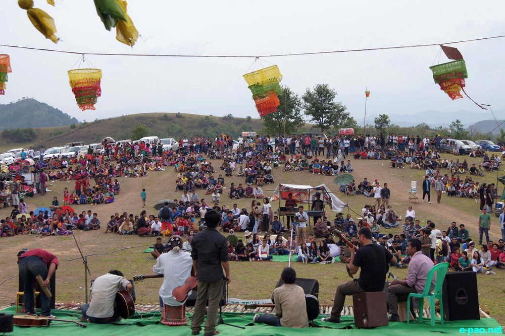 Where Have All The Flowers Gone?  Art and Music festival at South Loushing Hillock, Lamlai :: 3 May 2014