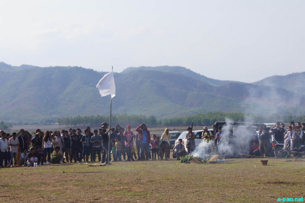 Where Have All The Flowers Gone?  Art and Music festival at South Loushing Hillock, Lamlai :: 3 May 2014