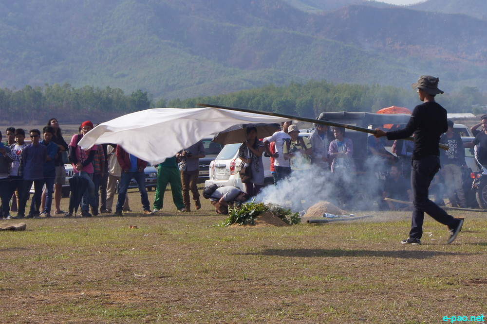 Where Have All The Flowers Gone?  Art and Music festival at South Loushing Hillock, Lamlai :: 3 May 2014