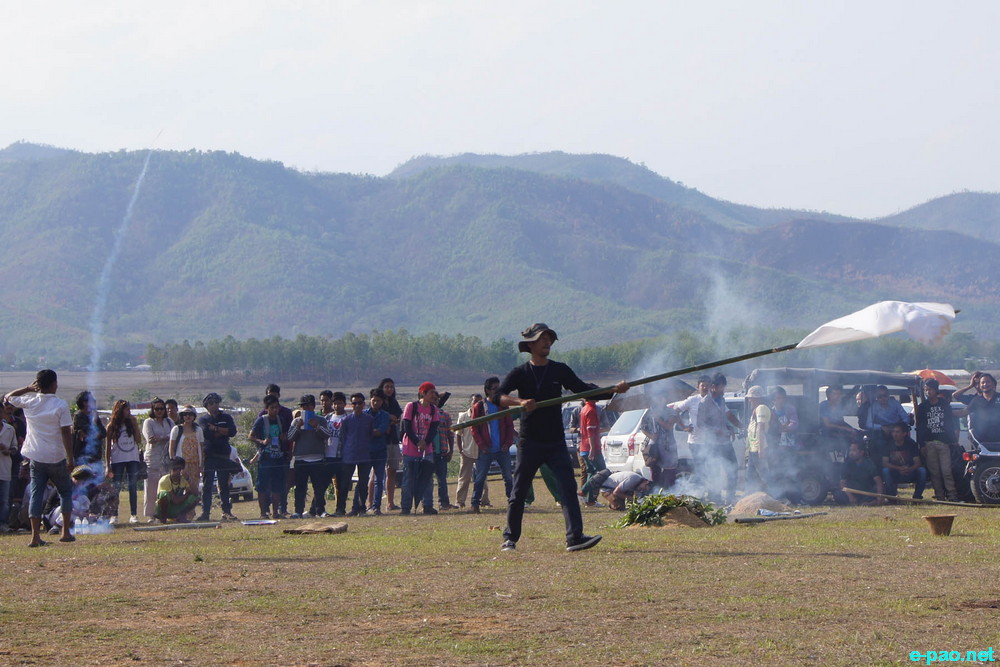 Where Have All The Flowers Gone?  Art and Music festival at South Loushing Hillock, Lamlai :: 3 May 2014
