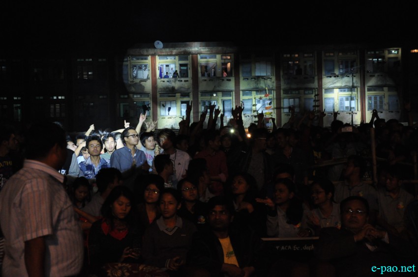 Mega Nite at the  four-day OUGRI 2015 festival on NIT, Manipur :: 29 March 2015