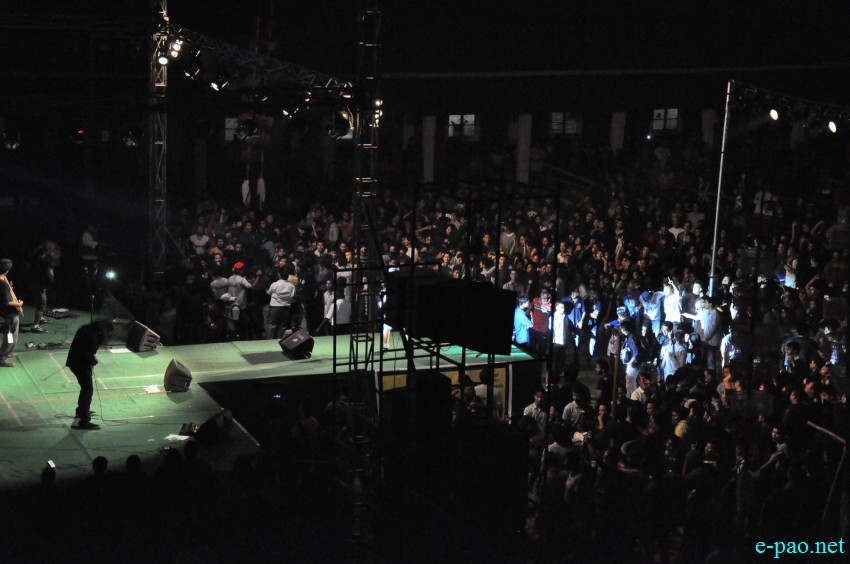 Mega Nite at the  four-day OUGRI 2015 festival on NIT, Manipur :: 29 March 2015