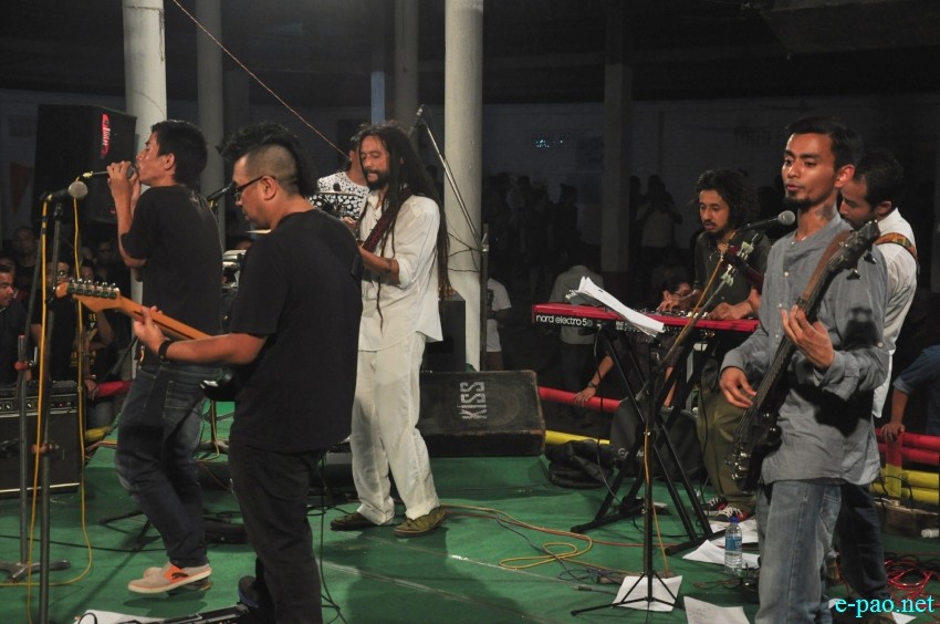 Imphal Roots Rock Reggae Show - A tribute to Bob Marley at Iboyaima Shanglen  :: 20 June 2015