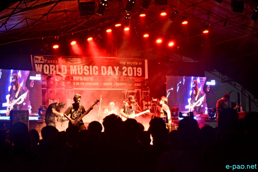 World Music Day 2019 at Yaiskul Range Lampak , Imphal  :: 21st June 2019