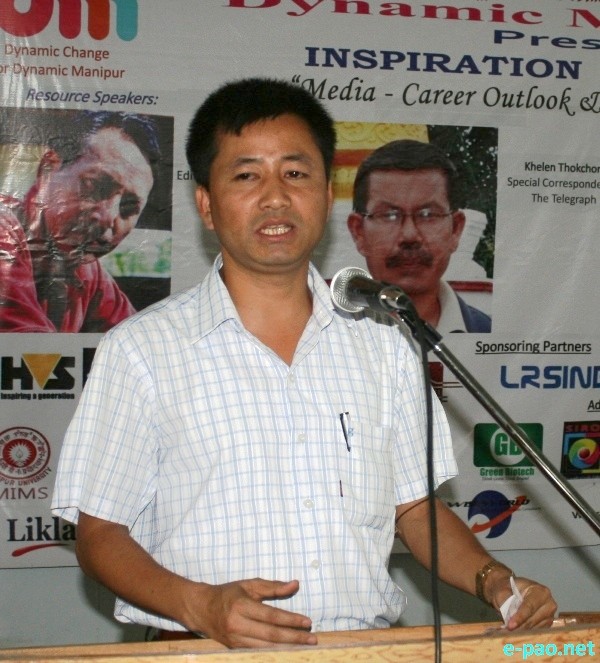 Dynamic Manipur's Inspiration Workshop on Media - career outlook and society building held ::  July 5  2015