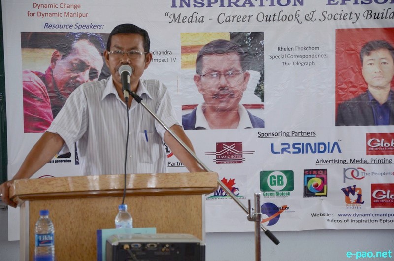 Dynamic Manipur's Inspiration Workshop on Media - career outlook and society building held ::  July 5  2015