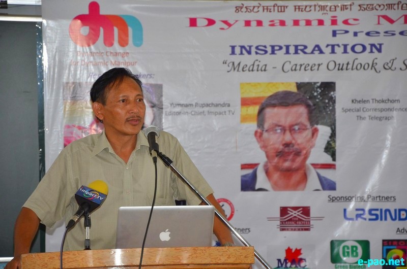 Dynamic Manipur's Inspiration Workshop on Media - career outlook and society building held ::  July 5  2015