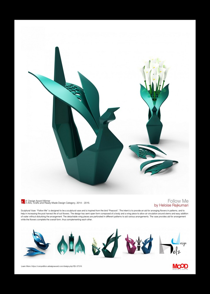 Heloise Rajkumari : Bronze A' Design Award winner 2014 at Como, Italy on March 28, 2015