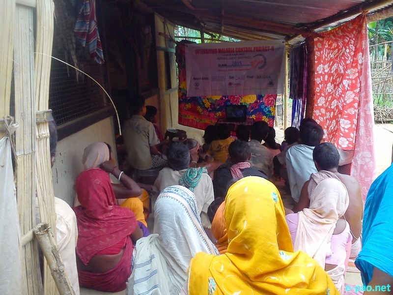 World Malaria Day observed at Jiribam under 'Intensified Malaria Control Project 2' :: April 25 2015