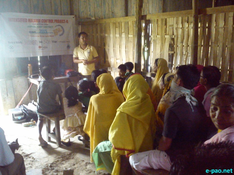World Malaria Day observed at Jiribam under 'Intensified Malaria Control Project 2' :: April 25 2015