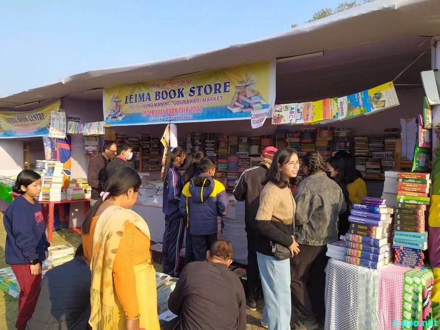 29th Imphal Book Fair at Tiddim Road Athletic Union (TRAU) ground, Imphal :: January 15th to 24th 2023