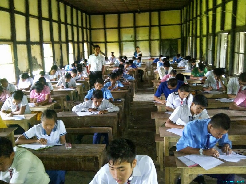 A test during Inspire Next-Gen 2013 at Moirang Multipurpose Higher Secondary School, Moirang on 01 Sep 2013