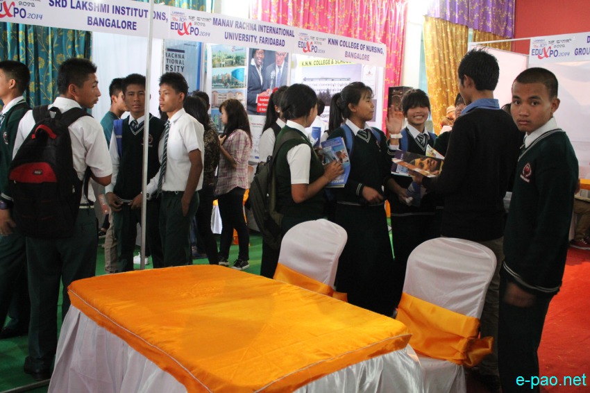 10th Edu-Xpo 2014, an educational fair by LRS India at Lamyanba Shanglen, Imphal :: 11 April  2014