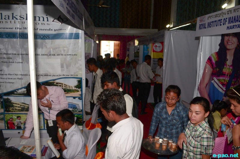 10th EDU XPO 2014 - educational fair by LRS India  at Lamyanba Shanglen, Imphal  :: 3-4 June 2014