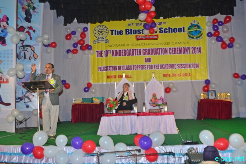 10th Kindergarten Graduation ceremony 2014 at GM Hall  :: 28th December 2014
