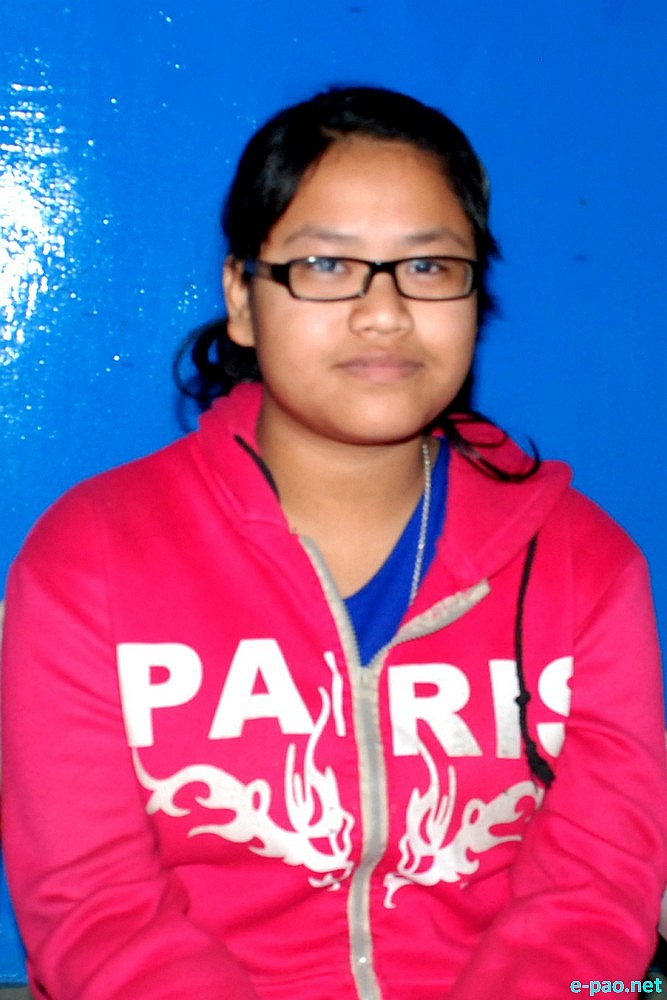 Sarangthem Sharliza Annoly : 1st Position : Toppers of HSLC 2014 Exam  :: 15 May 2014