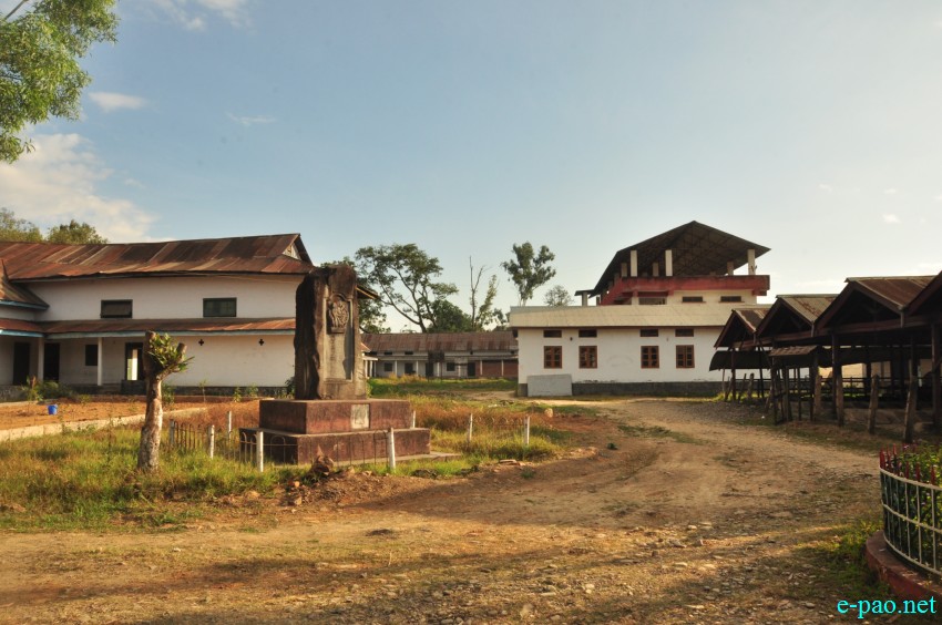 Johnstone Higher Secondary School  - situated in the heart of Imphal City - as seen in November 2014