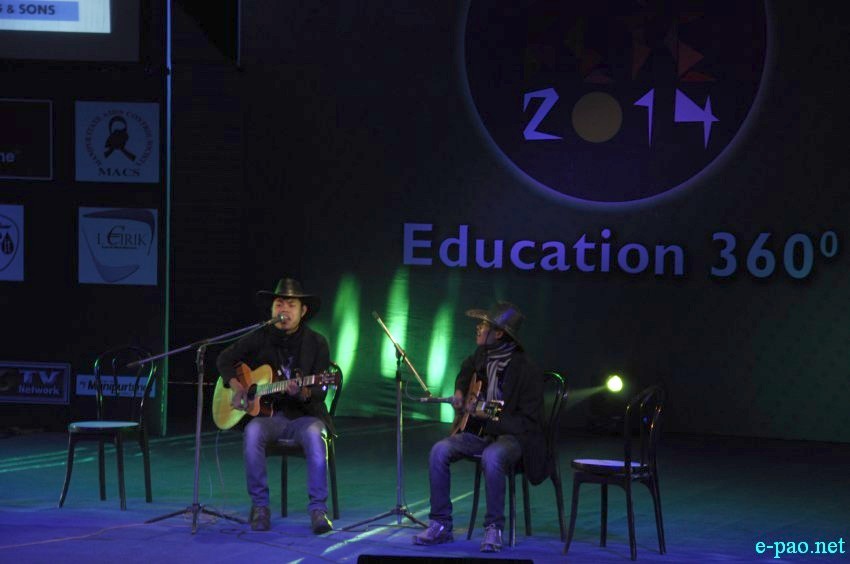 Entertainment program at MANFETE 2014 : Festival of Manipur Institute of Management Studies (MIMS) ::  15 March 2014