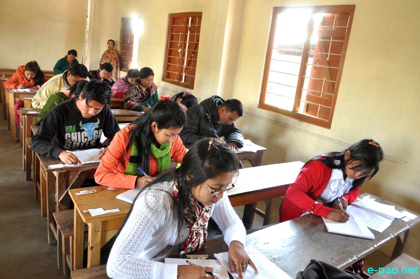 Students appearing for the High School Leaving Certificate Examination (HSLC)  :: 20 February 2014