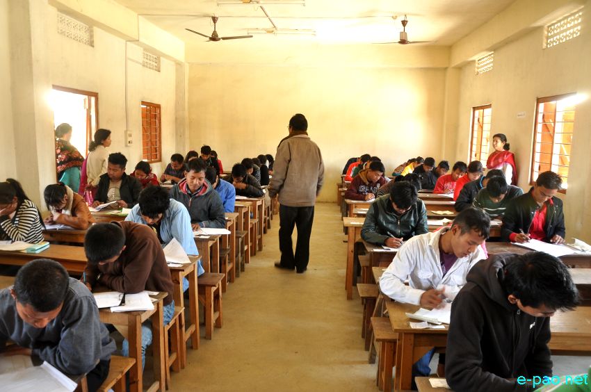 Students appearing for the High School Leaving Certificate Examination (HSLC)  :: 20 February 2014