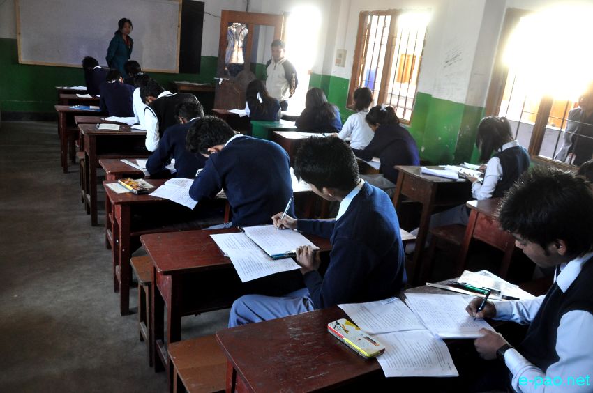 Students appearing for the High School Leaving Certificate Examination (HSLC)  :: 20 February 2014