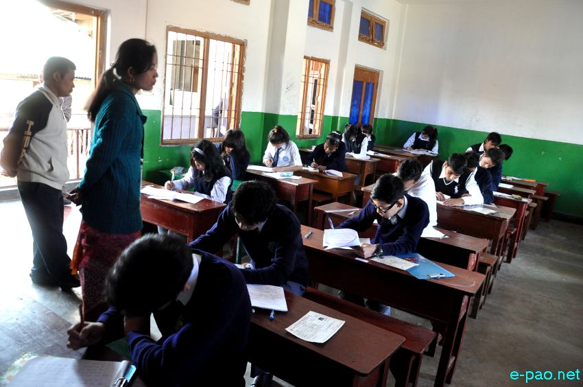 Students appearing for the High School Leaving Certificate Examination (HSLC)  :: 20 February 2014