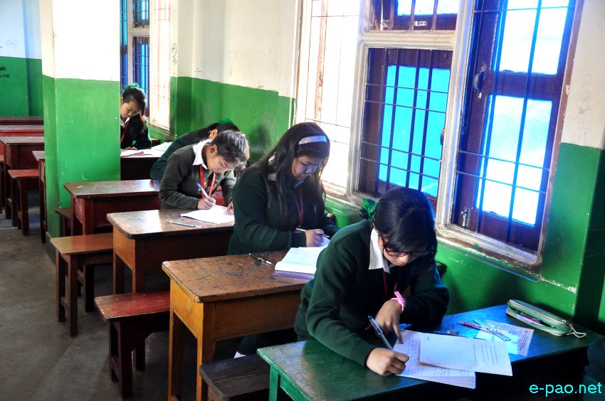 Students appearing for the High School Leaving Certificate Examination (HSLC)  :: 20 February 2014