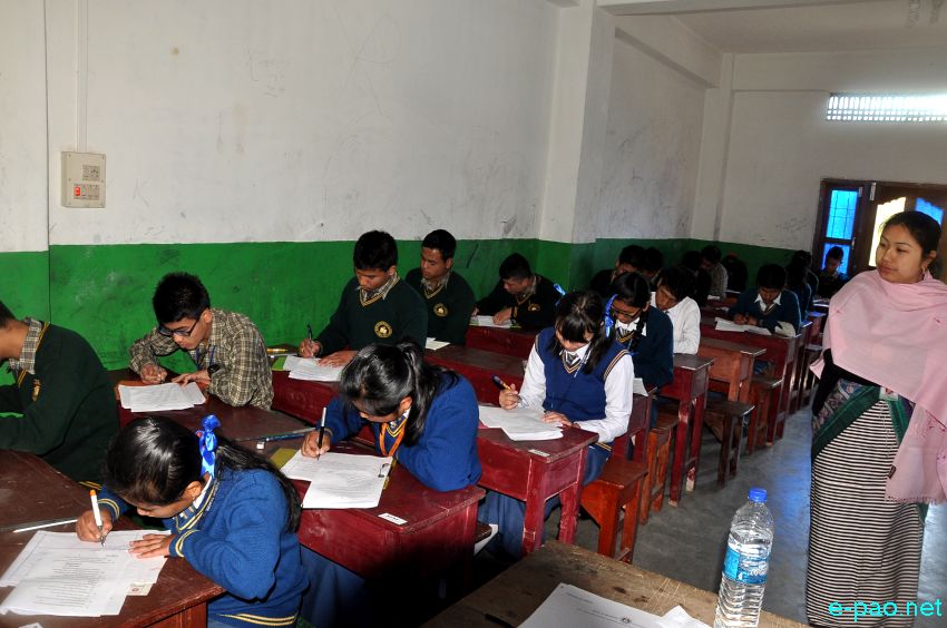 Students appearing for the High School Leaving Certificate Examination (HSLC)  :: 20 February 2014