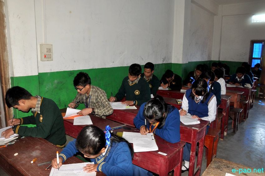 Students appearing for the High School Leaving Certificate Examination (HSLC)  :: 20 February 2014