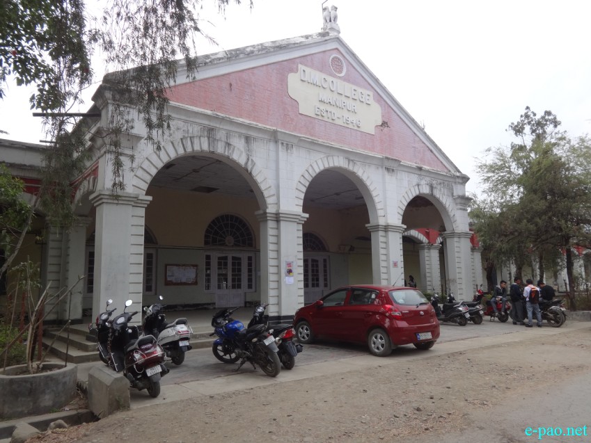  DM College in the heart of Imphal city as seen on February 19 2015 