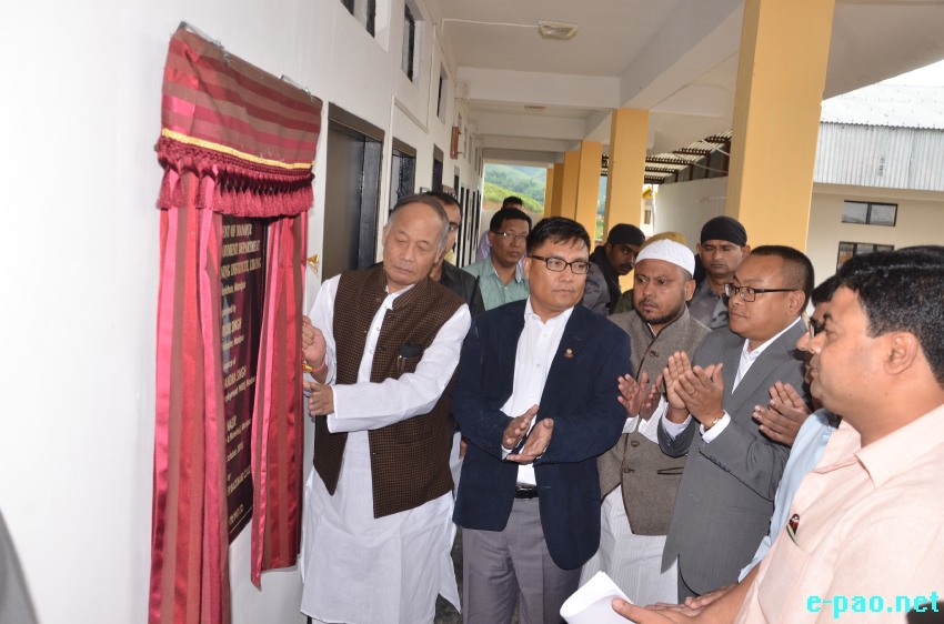 Inauguration of Industrial Training Institute (ITI) at Lilong - Mairenkhun :: October 12 2015