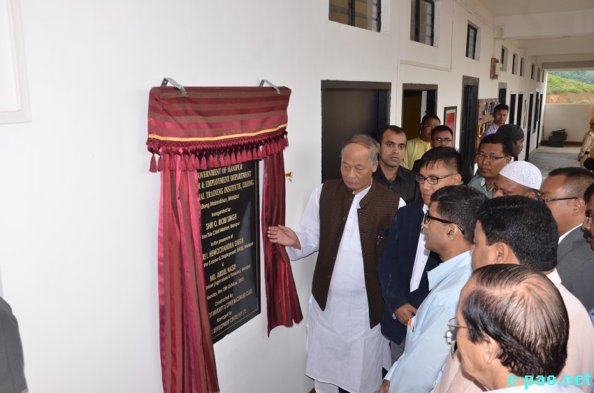 Inauguration of Industrial Training Institute (ITI) at Lilong - Mairenkhun :: October 12 2015