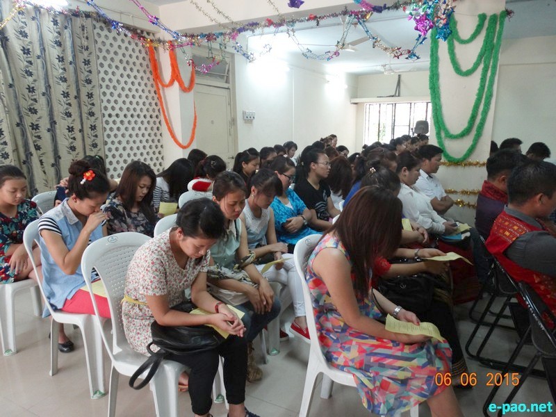 Oath-taking Ceremony of Thadou Students' Association, Hyderabad at Begumpat, Hyderabad  :: June 06 2015