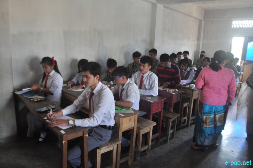 Students appearing for Class X Exam (High School Leaving Certificate) :: 01 March 2016