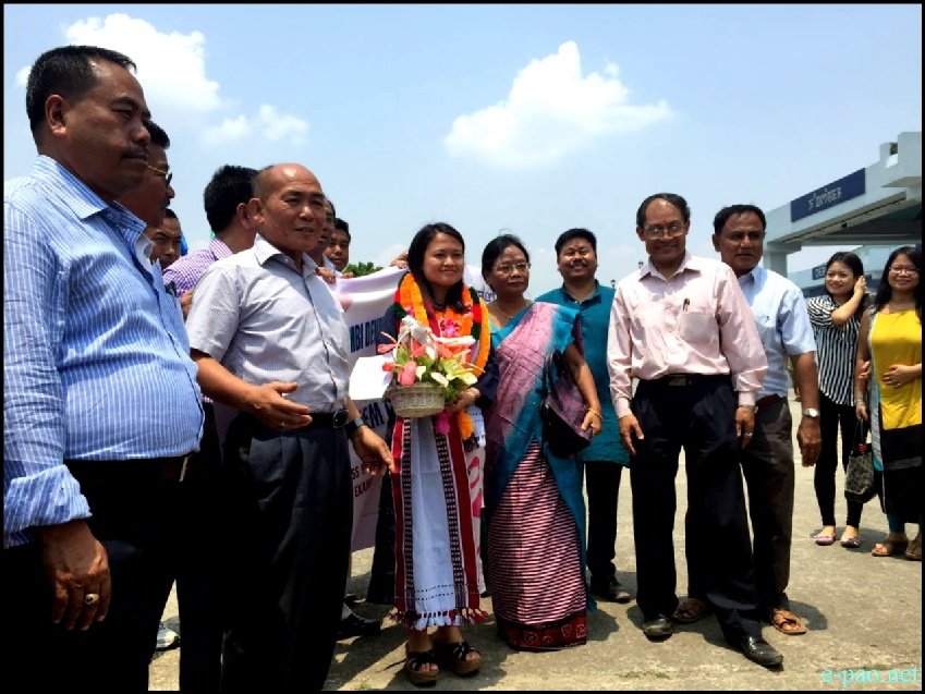 Diana Khumanthem-  Manipur's highest rank Woman IAS candidate 
