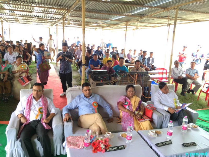 First Alumni Meet of Manipur Public School, Koirengei on 21 August 2016