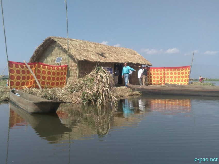 First floating School at Langolsabi, Loktak  :: 2nd February 2017