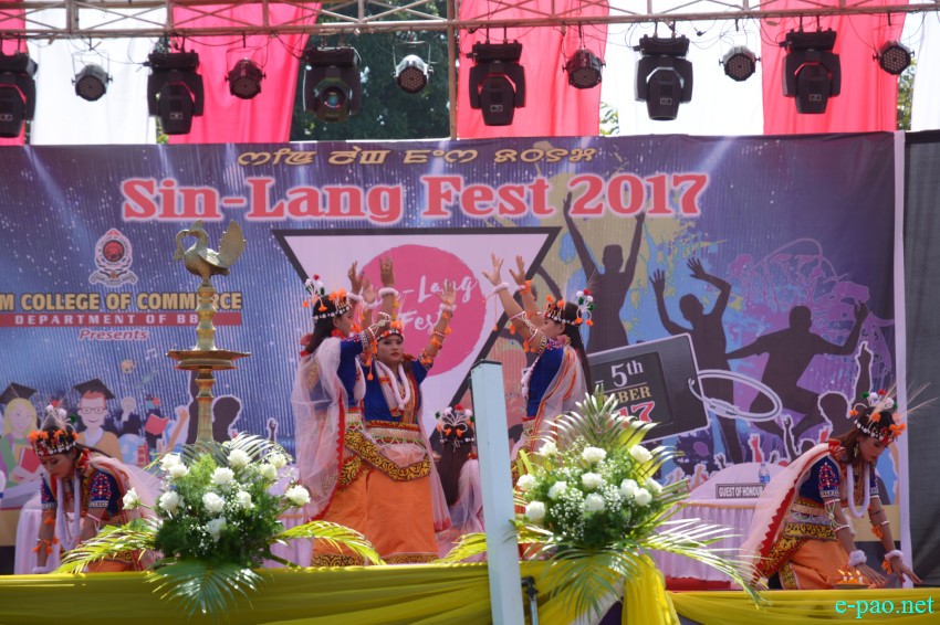 Sin-Lang Fest 2017 at DM College of Commerce, Imphal :: 3rd to 5th November 2017