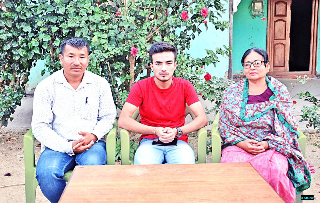 Arts Topper :  Oinam Barlin Meitei : Higher Secondary Examination :: 13 May 2019