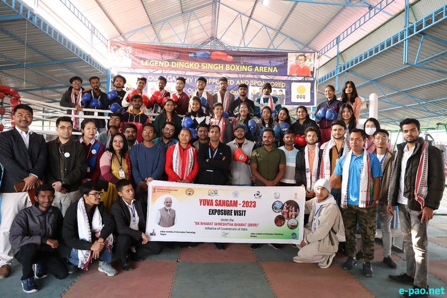 IIIT Manipur bids farewell to student delegates from Maharashtra ::  03rd March 2023