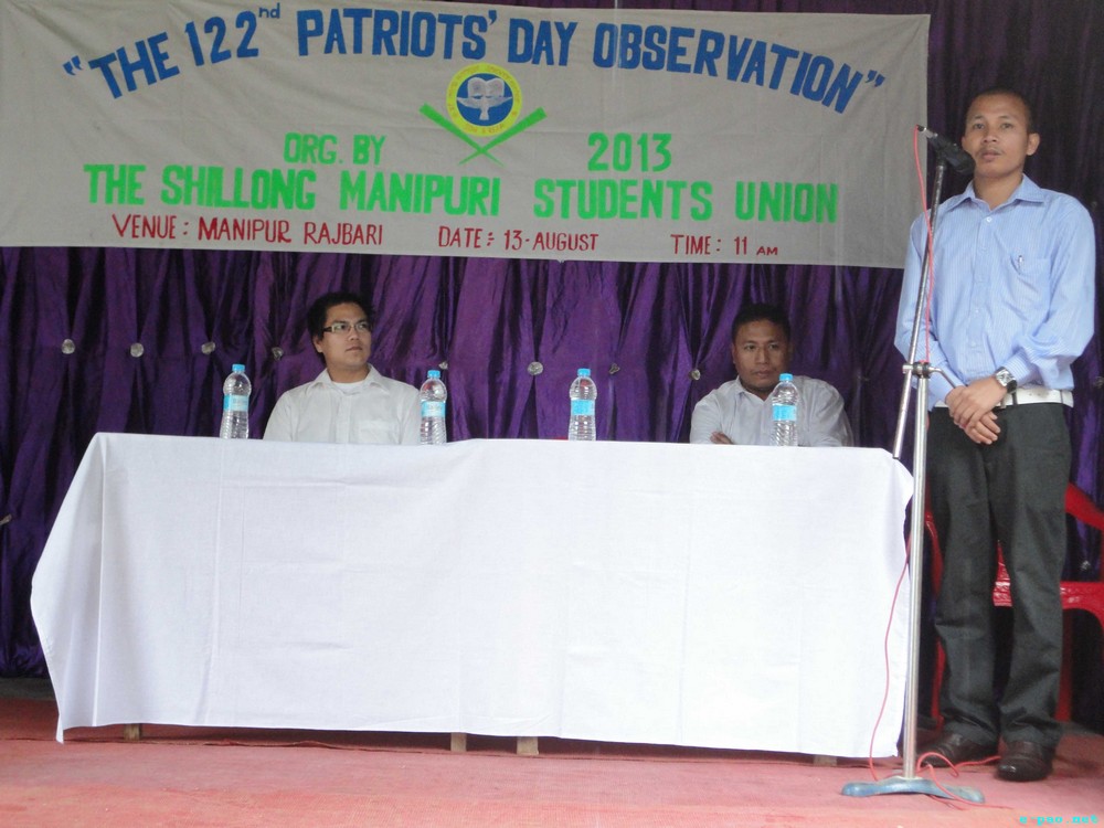 122nd Patriots' Day Observation at ), Laitumkhrah, Shillong :: 13th August 2013