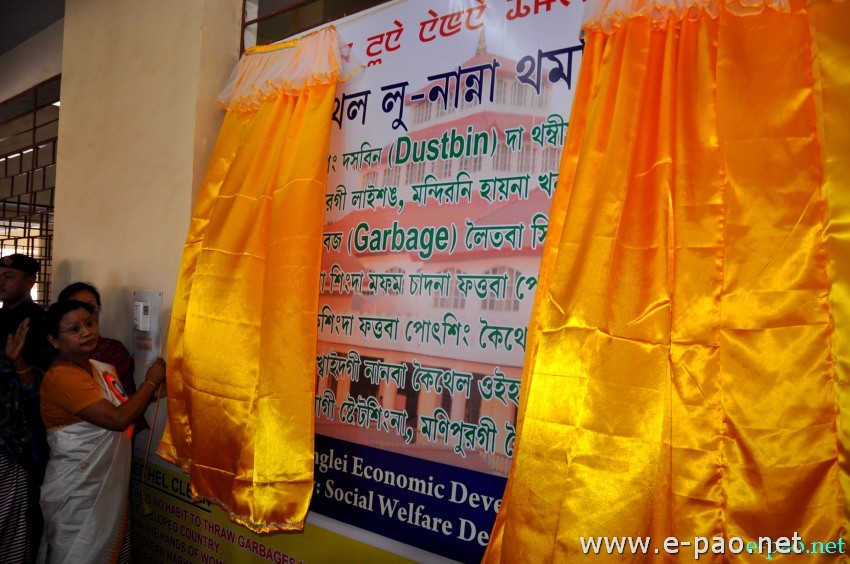 The three days social service of Khwairambandh Ima Keithel, Poster campaign and awareness programme :: 10 to 12 Aug 2013