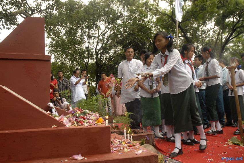 48th Hunger Marchers' Day 2013 (Chaklam Khongchat) at the Pishum Chingamacha Memorial :: 27 August 2013
