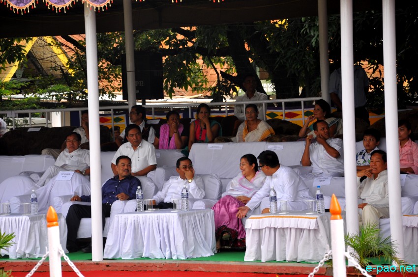 State level celebration function for India's Independence Day 2013 at 1st MR Parade Ground, Imphal :: 15 August 2013