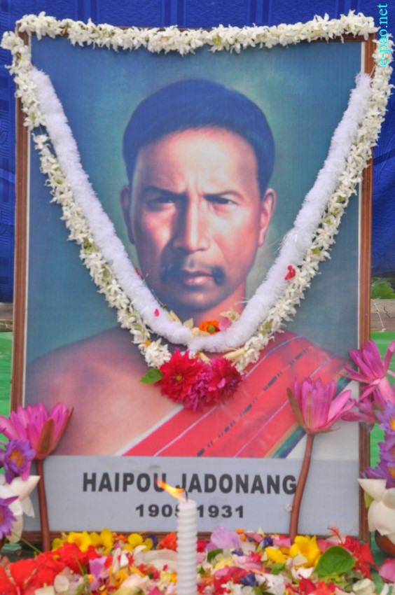 82nd Death Anniversary of Haipou Jadonnang at Jadonnang Memorial Park , Imphal :: 29 August 2013