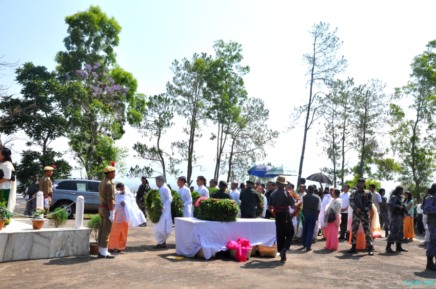 Khongjom day observed at Khongjom War Memorial Complex atop Kheba Ching in Thoubal district :: April 23 2013