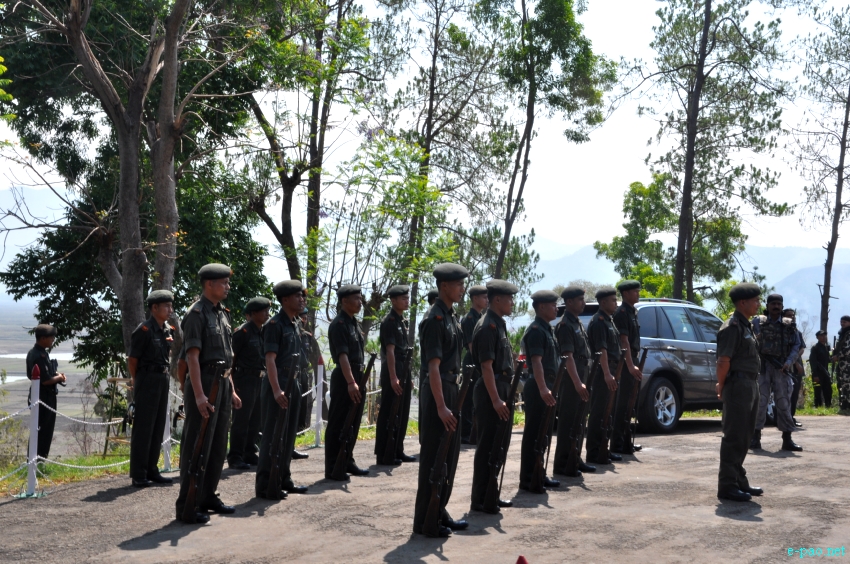 Khongjom day observed at Khongjom War Memorial Complex atop Kheba Ching in Thoubal district :: April 23 2013