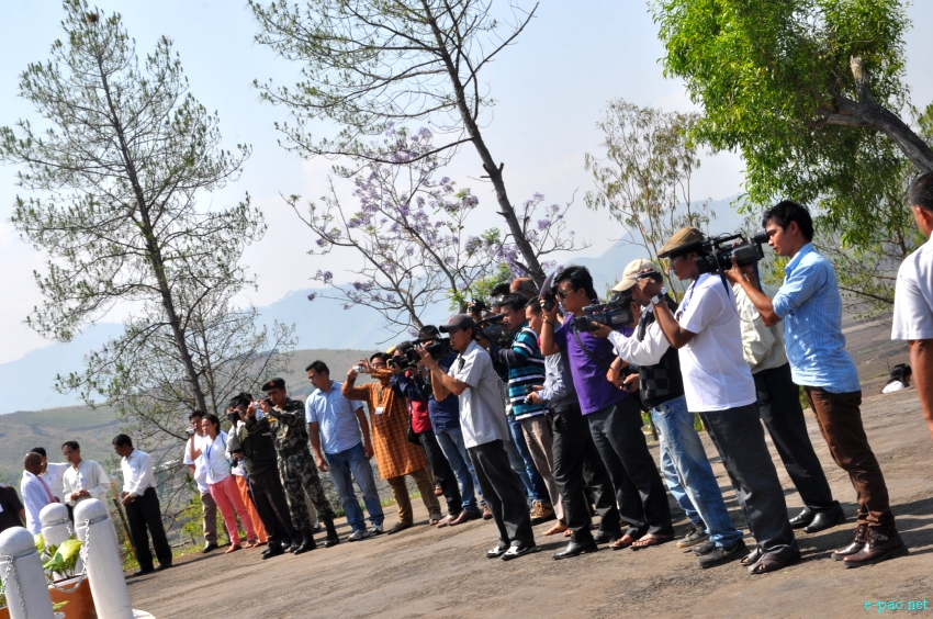 Khongjom day observed at Khongjom War Memorial Complex atop Kheba Ching in Thoubal district :: April 23 2013