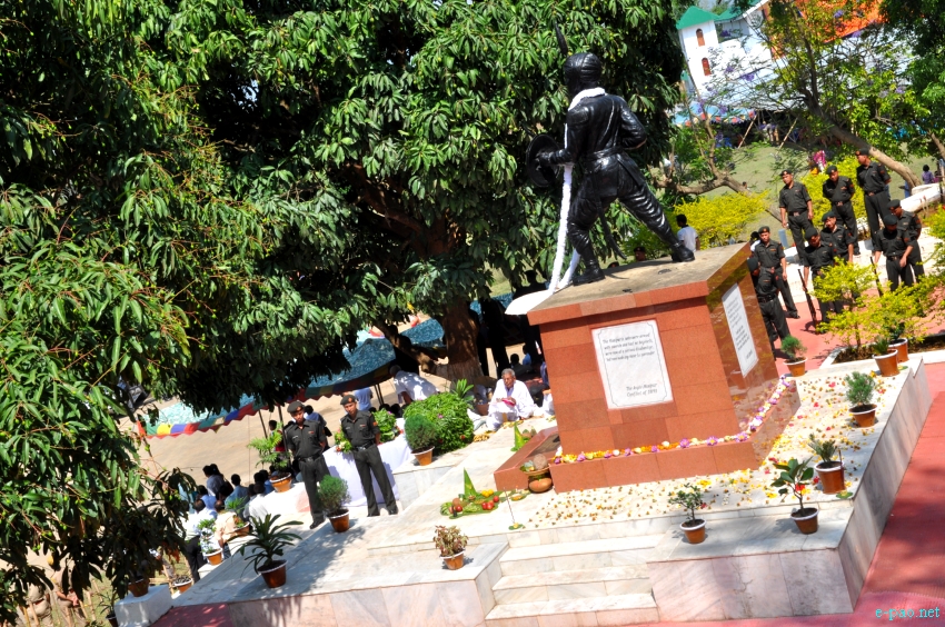 Khongjom day observed at Khongjom War Memorial Complex atop Kheba Ching in Thoubal district :: April 23 2013